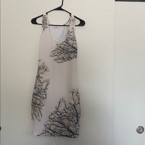 Ala von auersperg short coral dress white xs